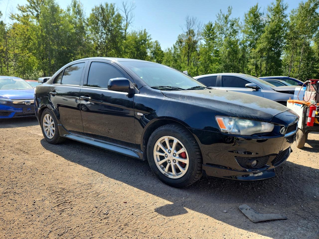 2011 Mitsubishi Lancer Es/es Sport Black vin: JA32U2FU8BU610421