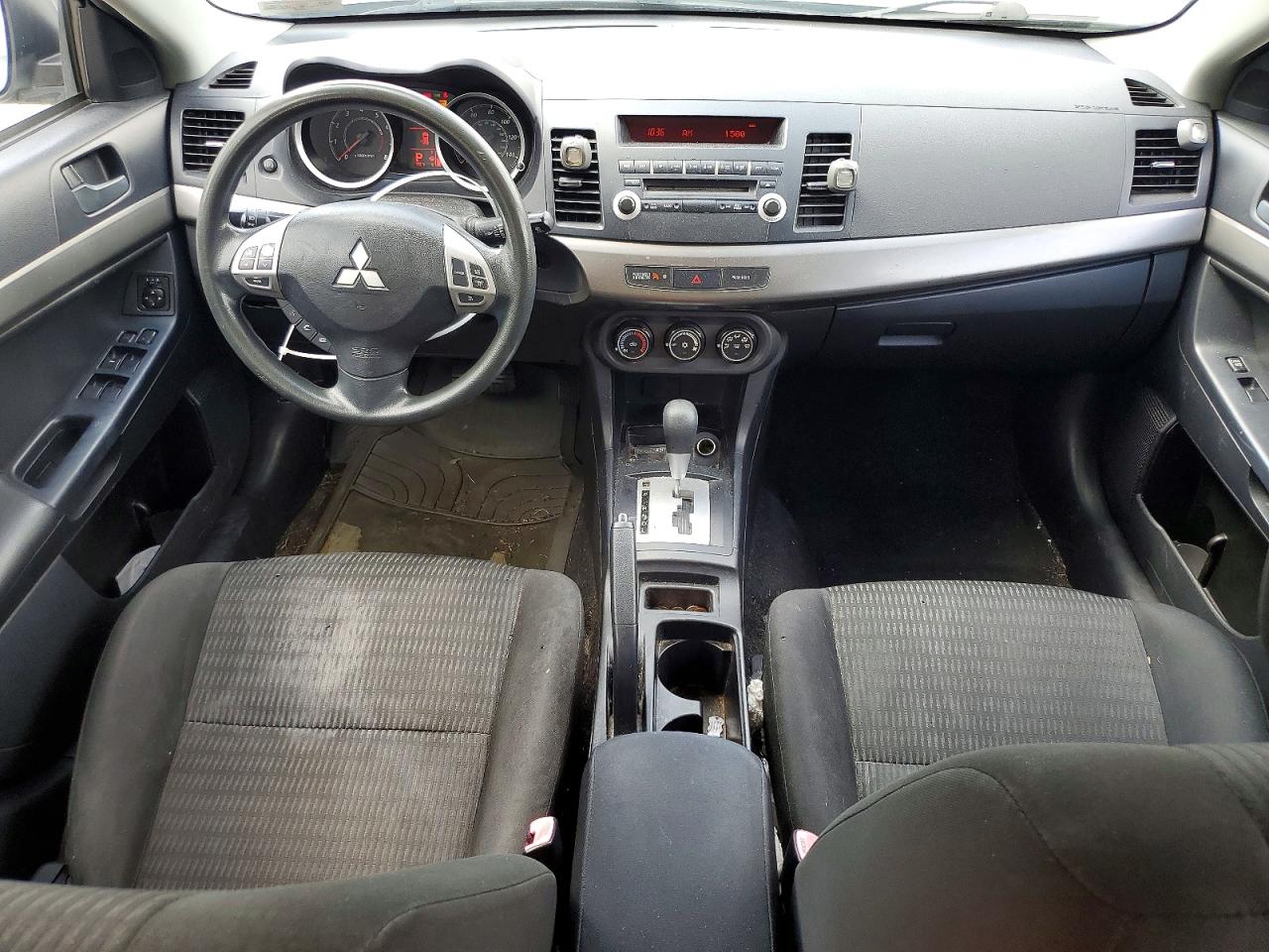 2012 Mitsubishi Lancer Es/es Sport Silver vin: JA32U2FU8CU030331