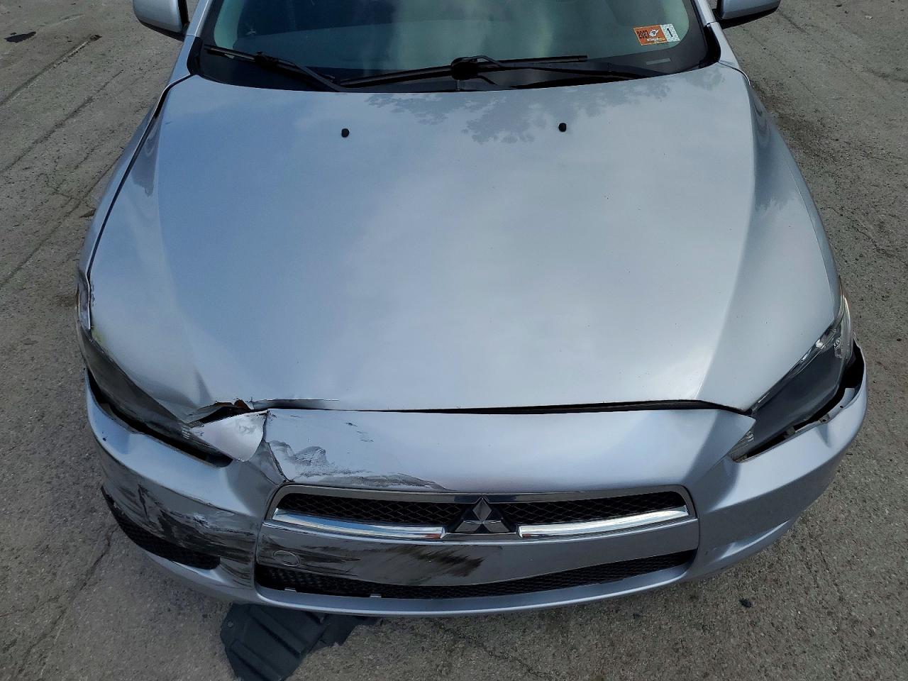 2012 Mitsubishi Lancer Es/es Sport Silver vin: JA32U2FU8CU030331