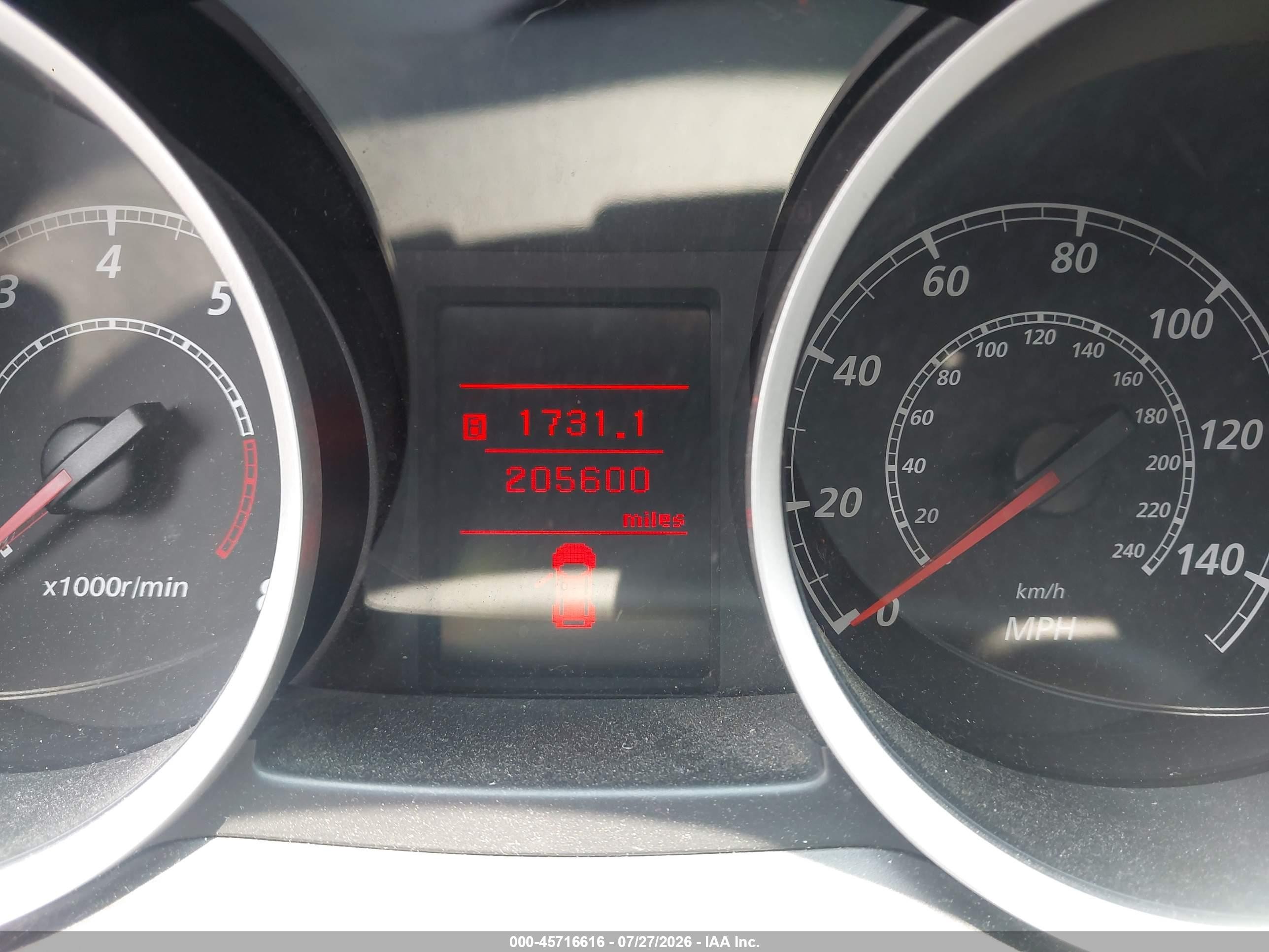 2013 Mitsubishi Lancer Es Red vin: JA32U2FU8DU001767