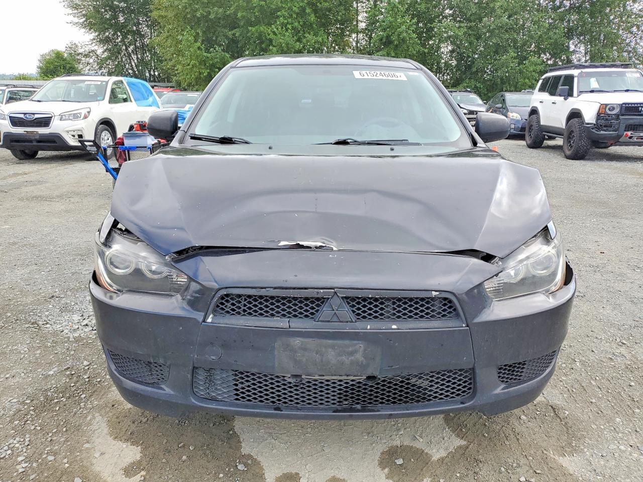 2013 Mitsubishi Lancer Es/es Sport Black vin: JA32U2FU8DU011263