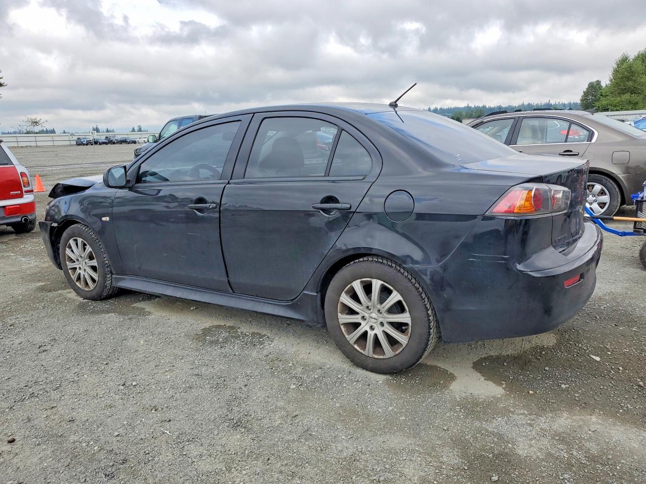 2013 Mitsubishi Lancer Es/es Sport Black vin: JA32U2FU8DU011263