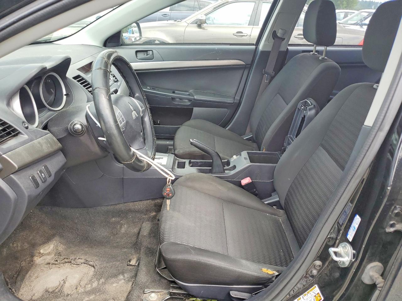 2013 Mitsubishi Lancer Es/es Sport Black vin: JA32U2FU8DU011263