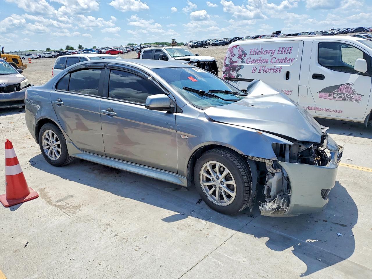 2013 Mitsubishi Lancer Es Серый vin: JA32U2FU8DU012073