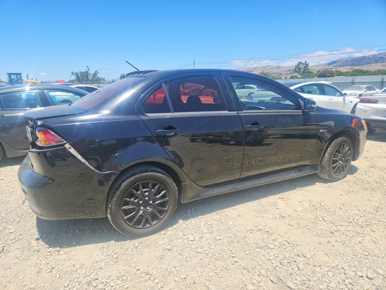 2015 Mitsubishi Lancer Es Black vin: JA32U2FU8FU003621
