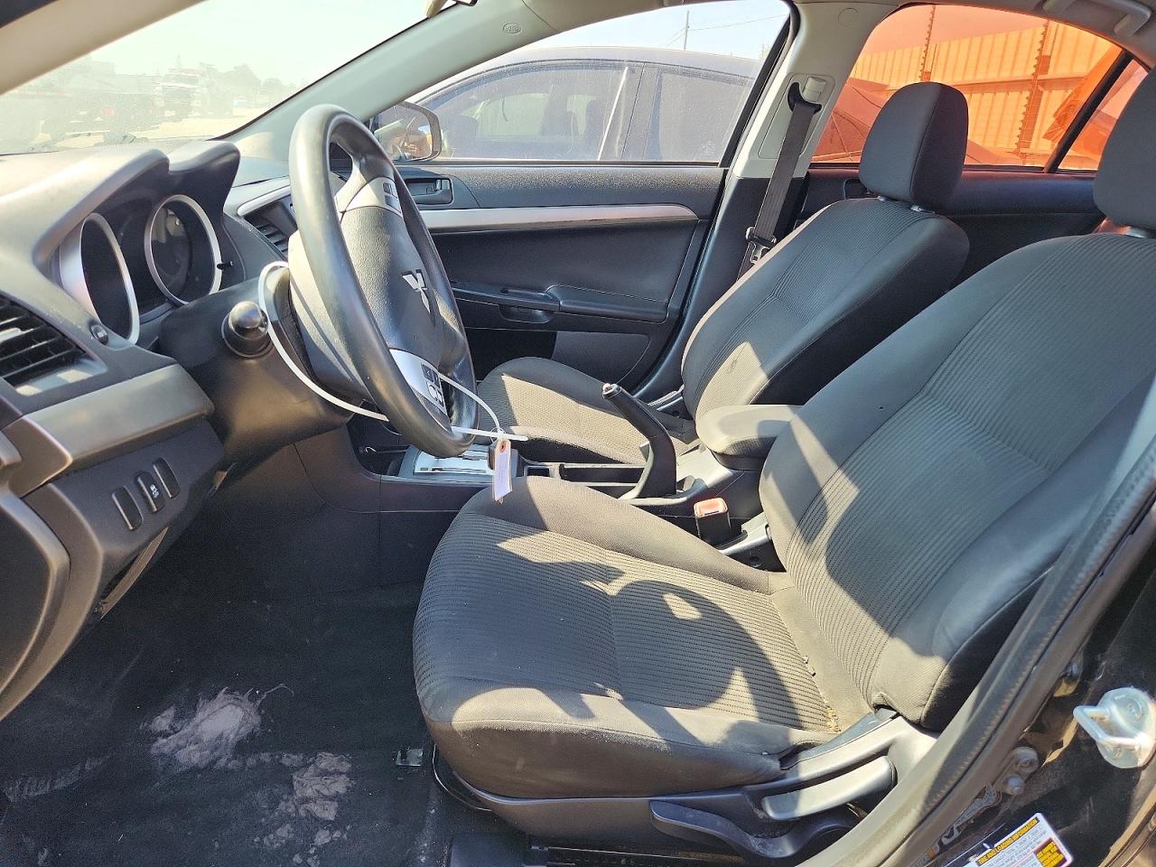 2015 Mitsubishi Lancer Es Black vin: JA32U2FU8FU003621