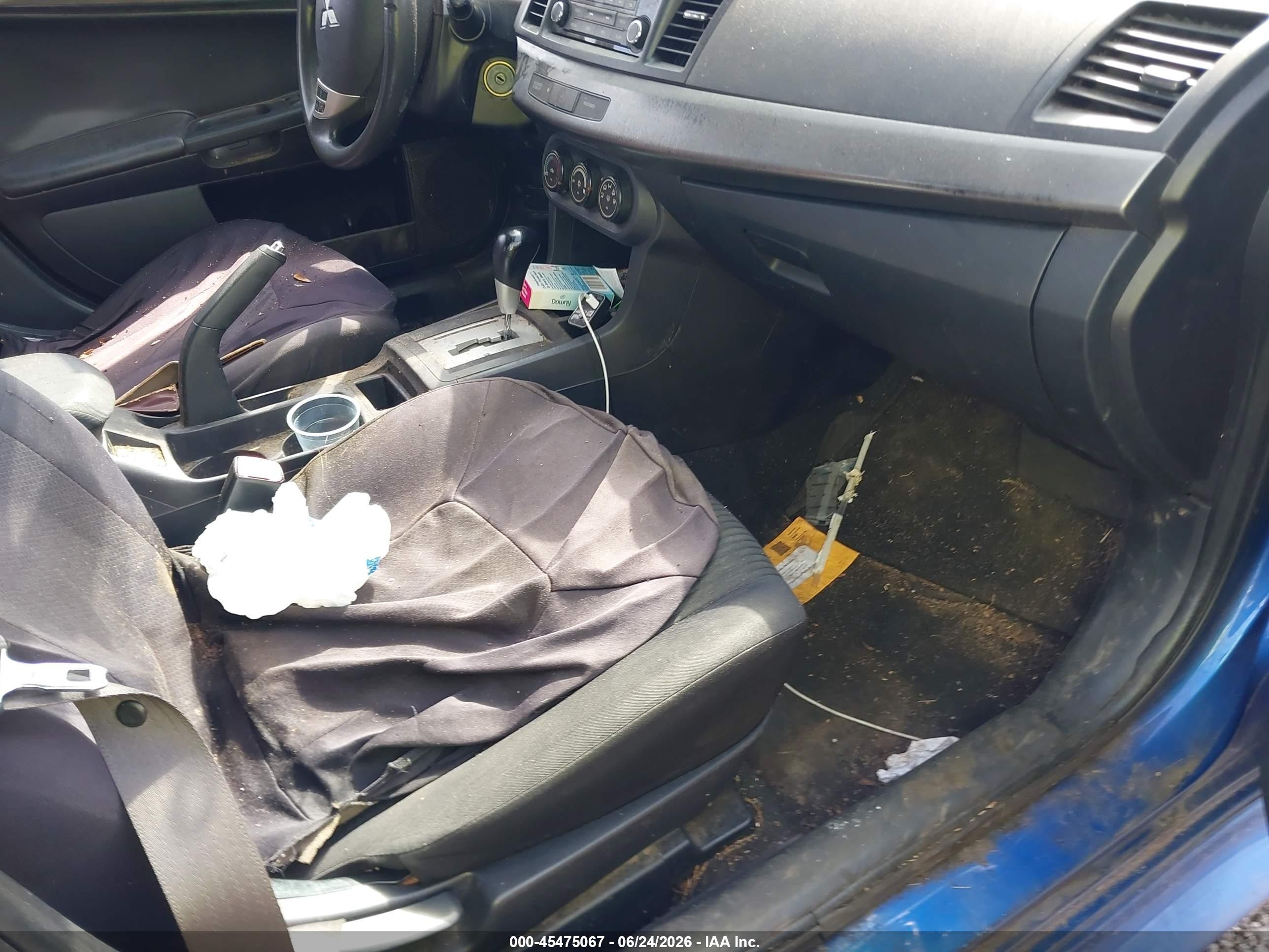 2015 Mitsubishi Lancer Es Blue vin: JA32U2FU8FU006759