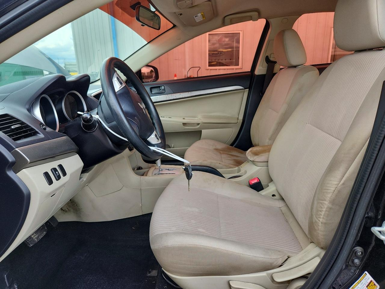 2015 Mitsubishi Lancer Es Черный vin: JA32U2FU8FU008494