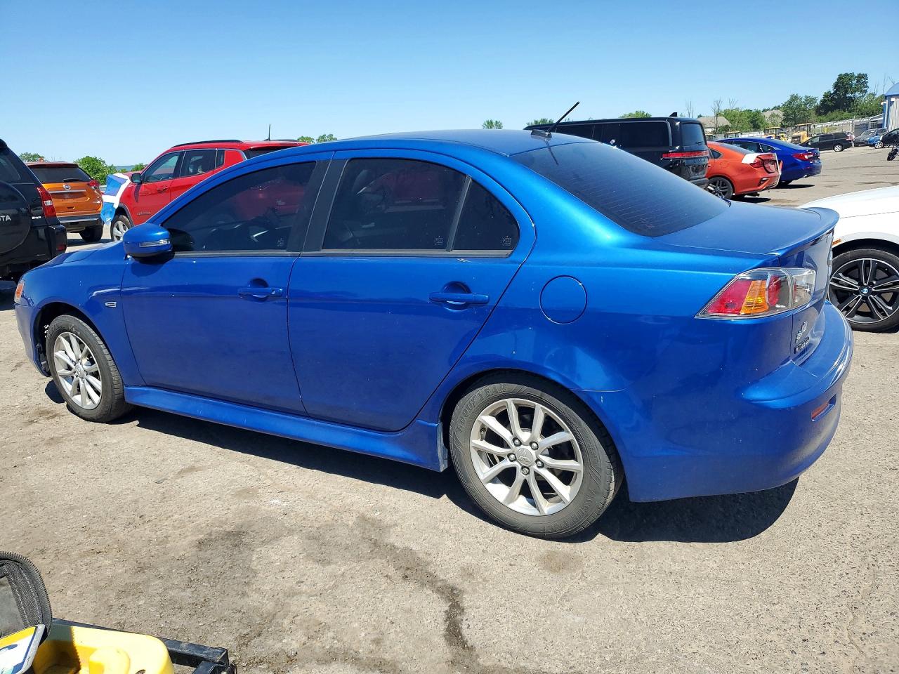 2015 Mitsubishi Lancer Es Blue vin: JA32U2FU8FU012271
