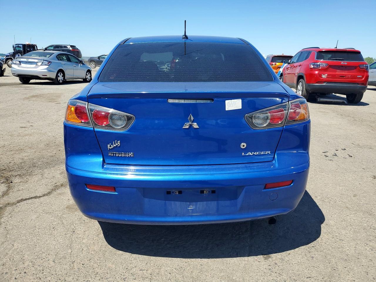 2015 Mitsubishi Lancer Es Blue vin: JA32U2FU8FU012271