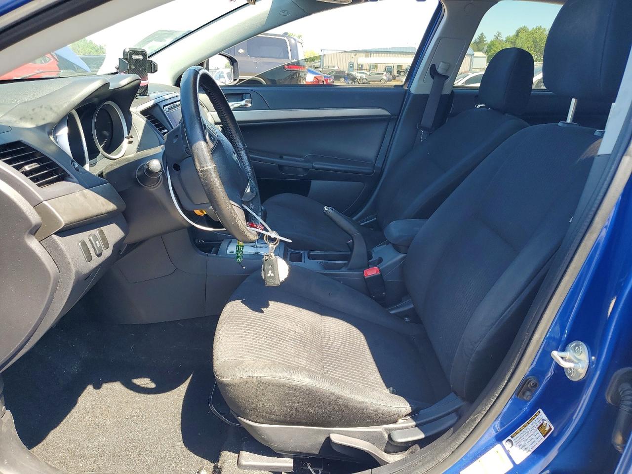 2015 Mitsubishi Lancer Es Blue vin: JA32U2FU8FU012271