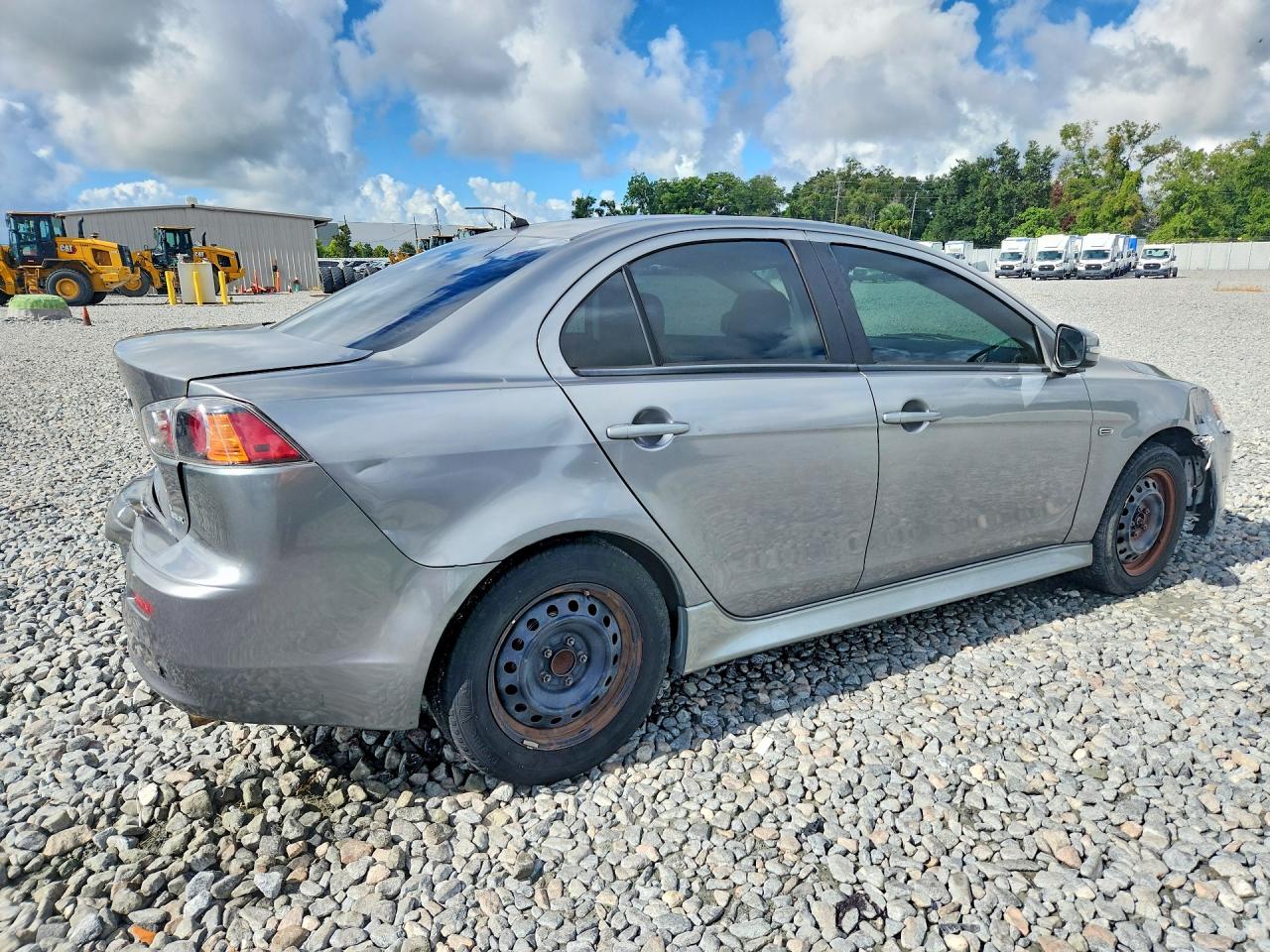 2015 Mitsubishi Lancer Es Gray vin: JA32U2FU8FU013162