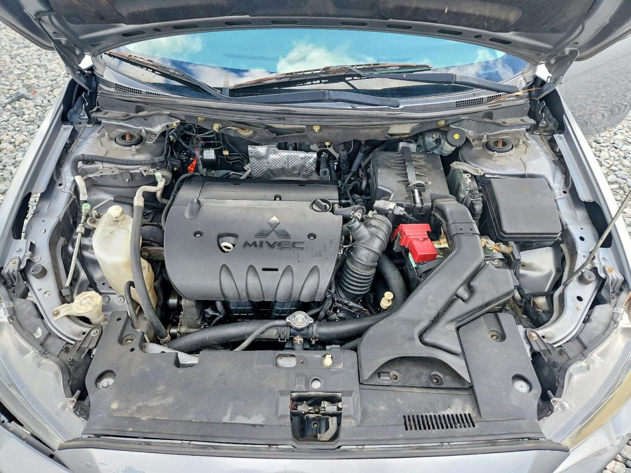 2015 Mitsubishi Lancer Es Gray vin: JA32U2FU8FU013162