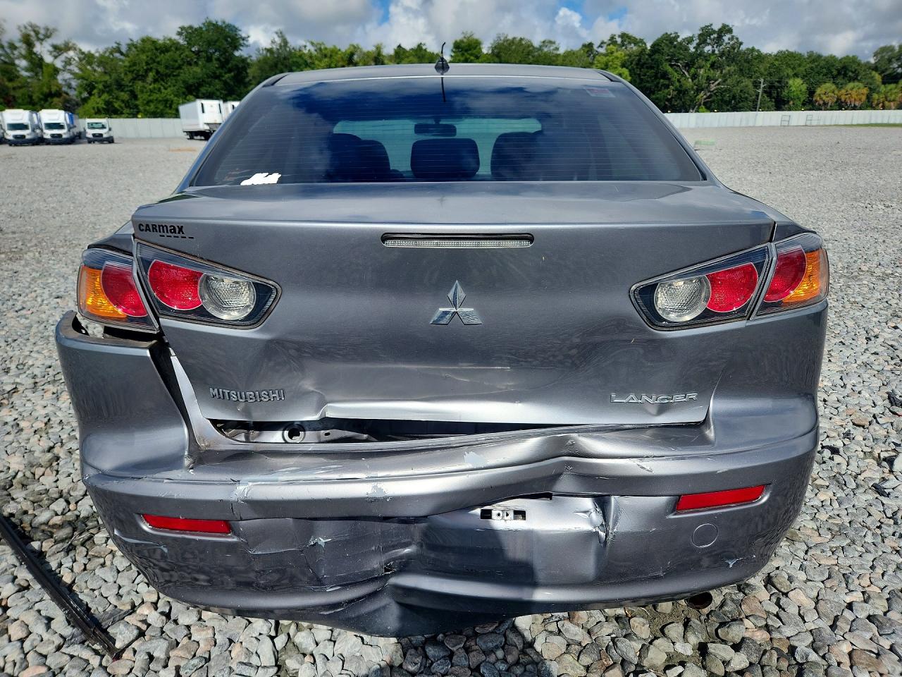 2015 Mitsubishi Lancer Es Gray vin: JA32U2FU8FU013162
