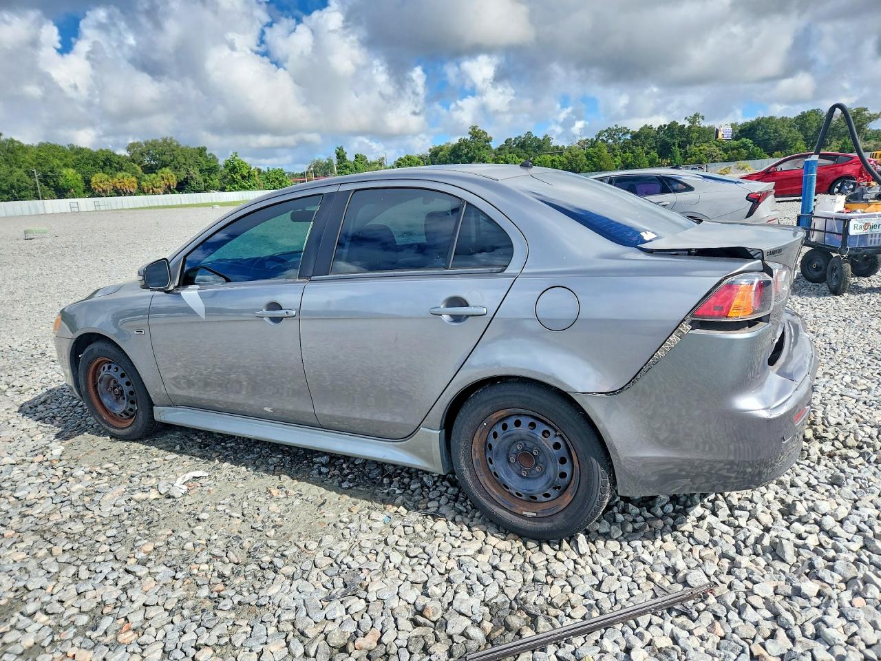 2015 Mitsubishi Lancer Es Gray vin: JA32U2FU8FU013162