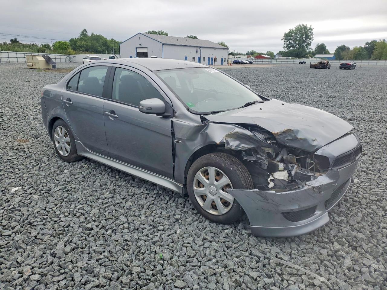 2015 Mitsubishi Lancer Es Gray vin: JA32U2FU8FU025697