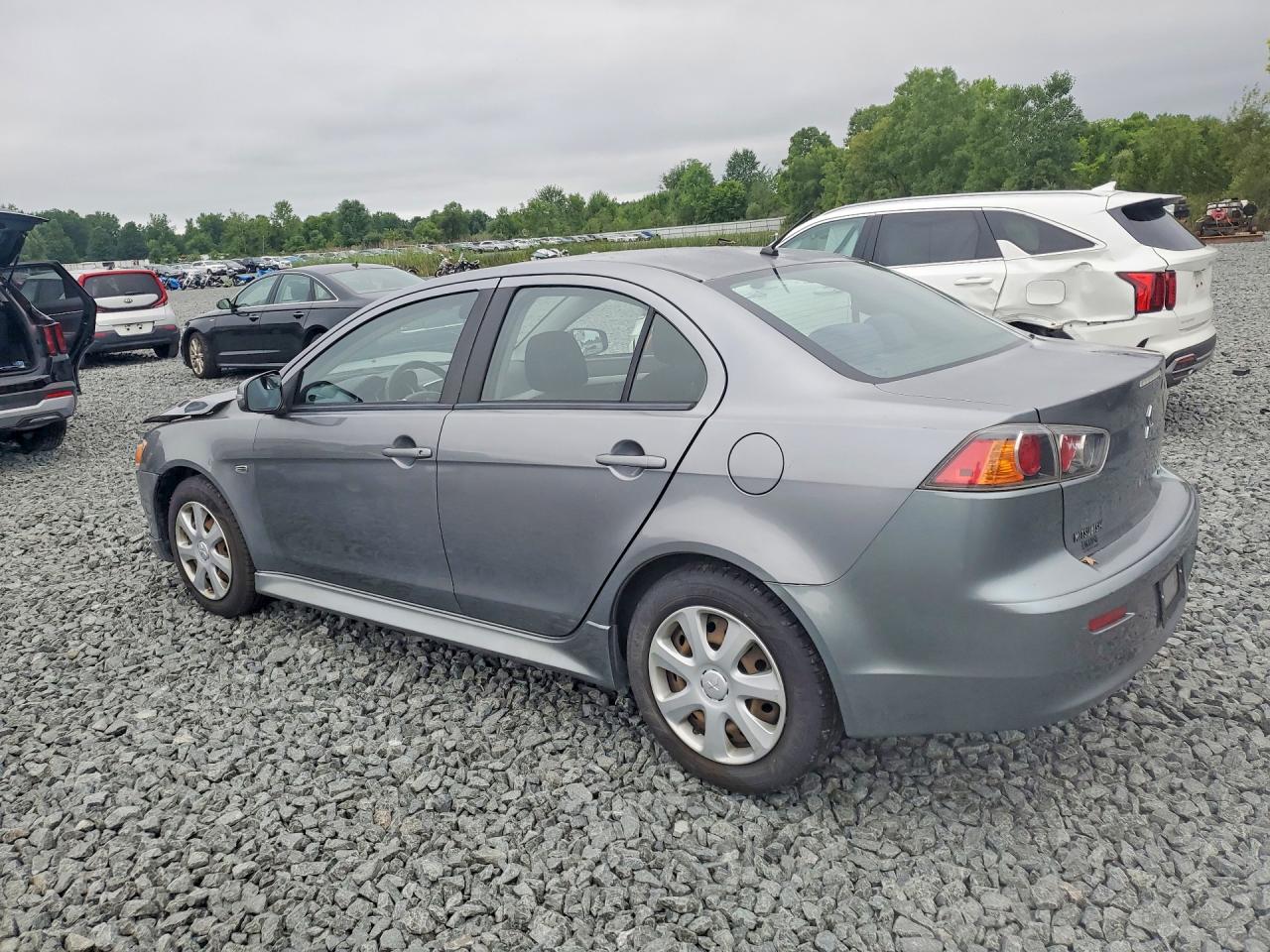 2015 Mitsubishi Lancer Es Gray vin: JA32U2FU8FU025697