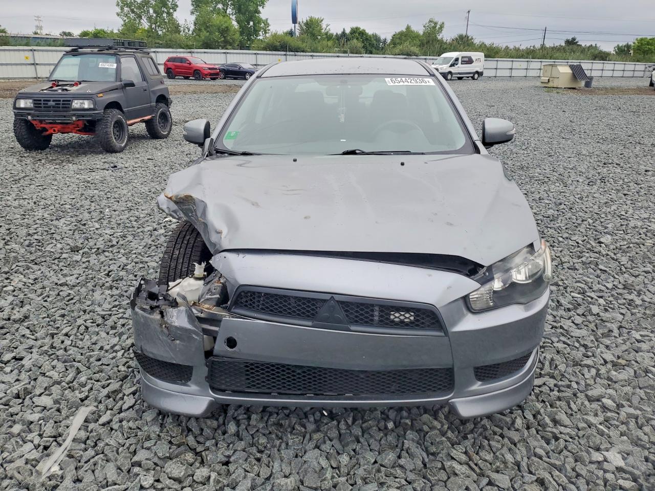 2015 Mitsubishi Lancer Es Gray vin: JA32U2FU8FU025697