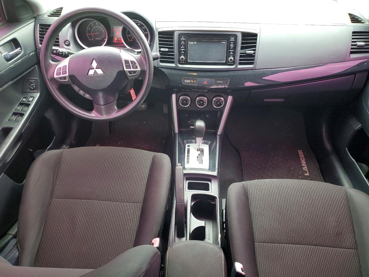 2017 Mitsubishi Lancer Es Black vin: JA32U2FU8HU007381