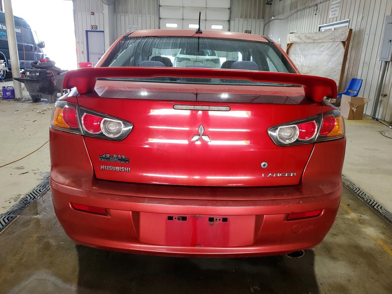 2010 Mitsubishi Lancer Es/es Sport Red vin: JA32U2FU9AU014507