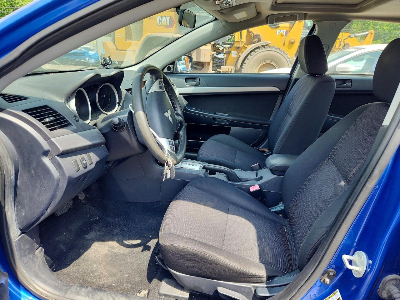 2010 Mitsubishi Lancer Es/es Sport Blue vin: JA32U2FU9AU015897