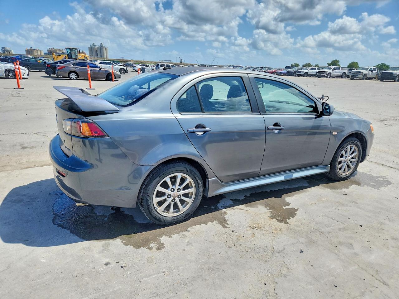 2010 Mitsubishi Lancer Es Gray vin: JA32U2FU9AU029914