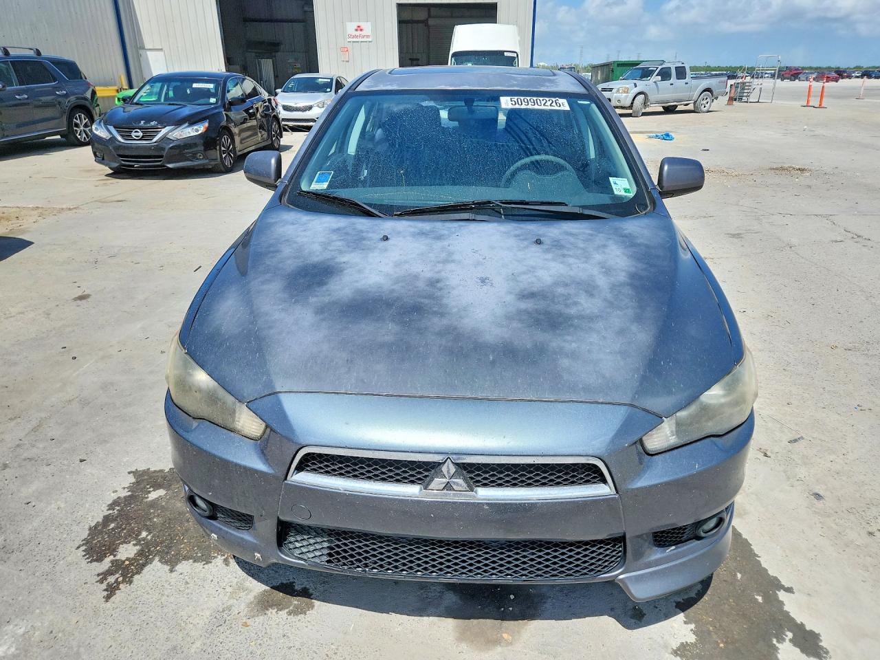 2010 Mitsubishi Lancer Es Gray vin: JA32U2FU9AU029914