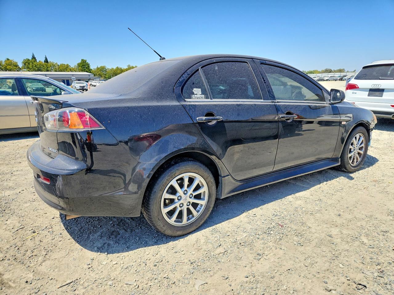 2011 Mitsubishi Lancer Es/es Sport Black vin: JA32U2FU9BU018915