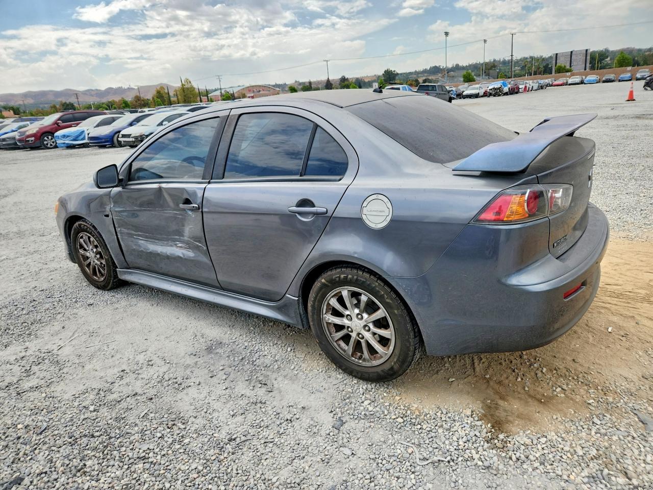 2011 Mitsubishi Lancer Es Gray vin: JA32U2FU9BU041871
