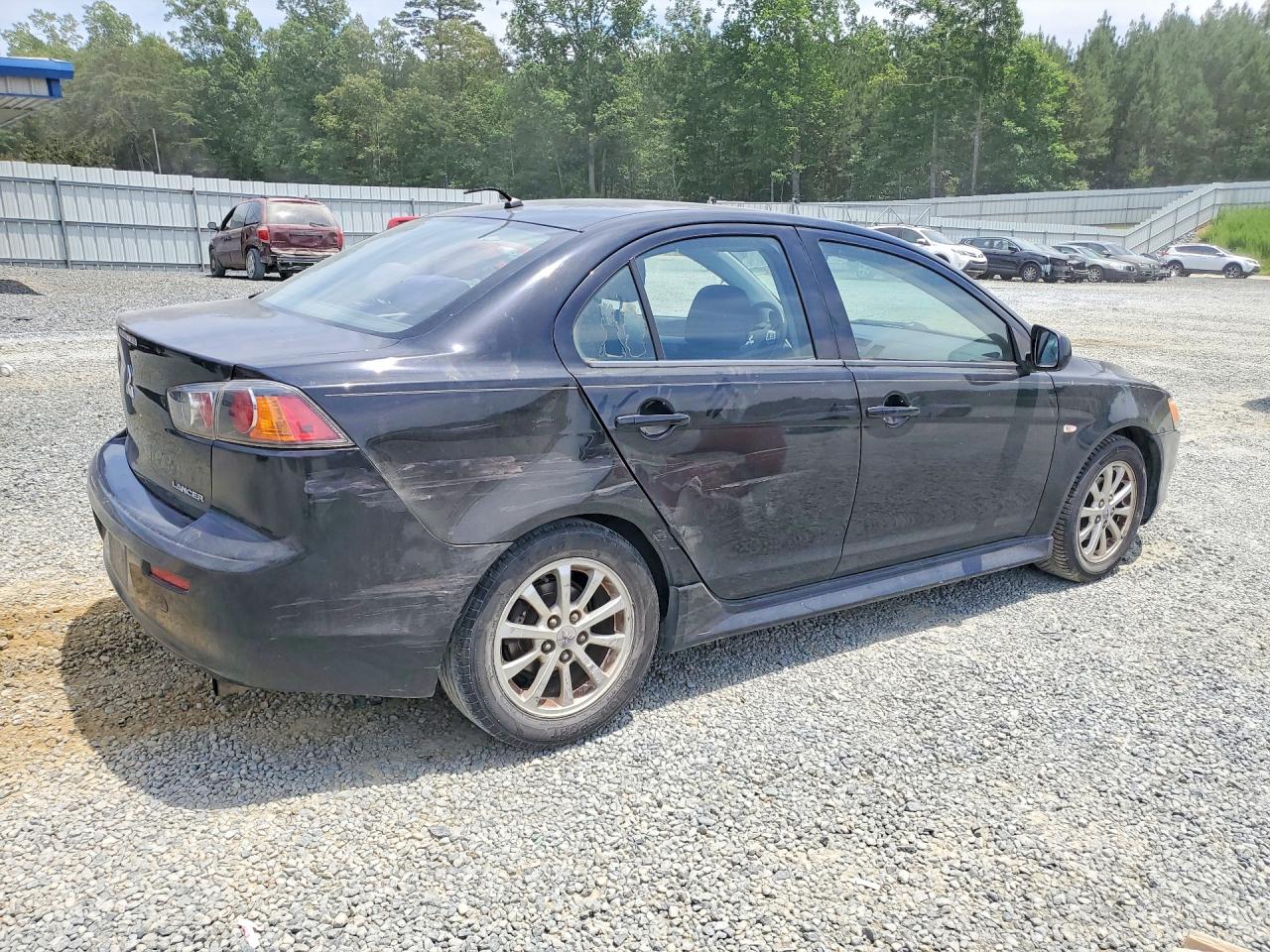 2011 Mitsubishi Lancer Es Black vin: JA32U2FU9BU043927