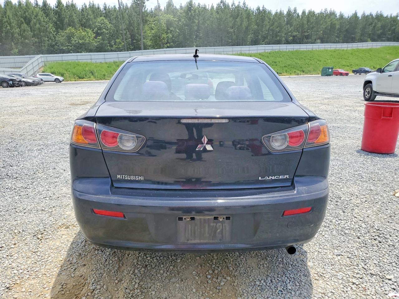 2011 Mitsubishi Lancer Es Black vin: JA32U2FU9BU043927
