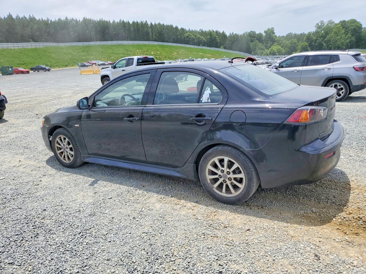 2011 Mitsubishi Lancer Es Black vin: JA32U2FU9BU043927