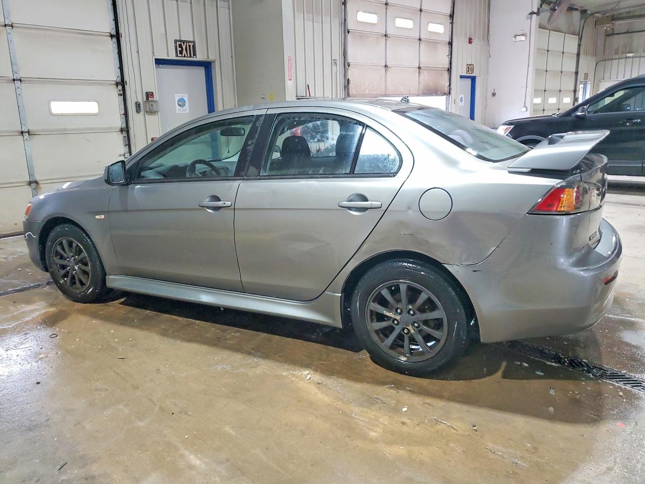 2012 Mitsubishi Lancer Es/es Sport Silver vin: JA32U2FU9CU006930
