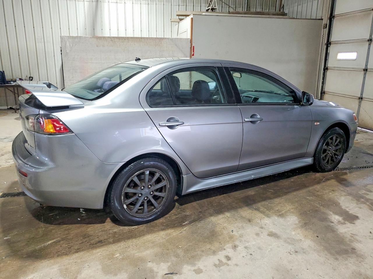 2012 Mitsubishi Lancer Es/es Sport Silver vin: JA32U2FU9CU006930