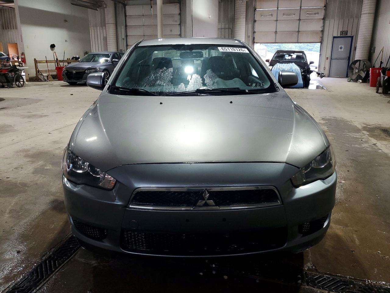 2012 Mitsubishi Lancer Es/es Sport Silver vin: JA32U2FU9CU006930