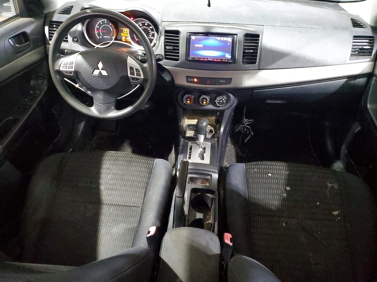 2012 Mitsubishi Lancer Es/es Sport Silver vin: JA32U2FU9CU006930