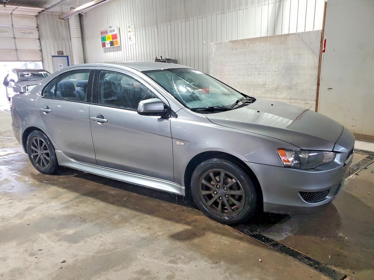 2012 Mitsubishi Lancer Es/es Sport Silver vin: JA32U2FU9CU006930