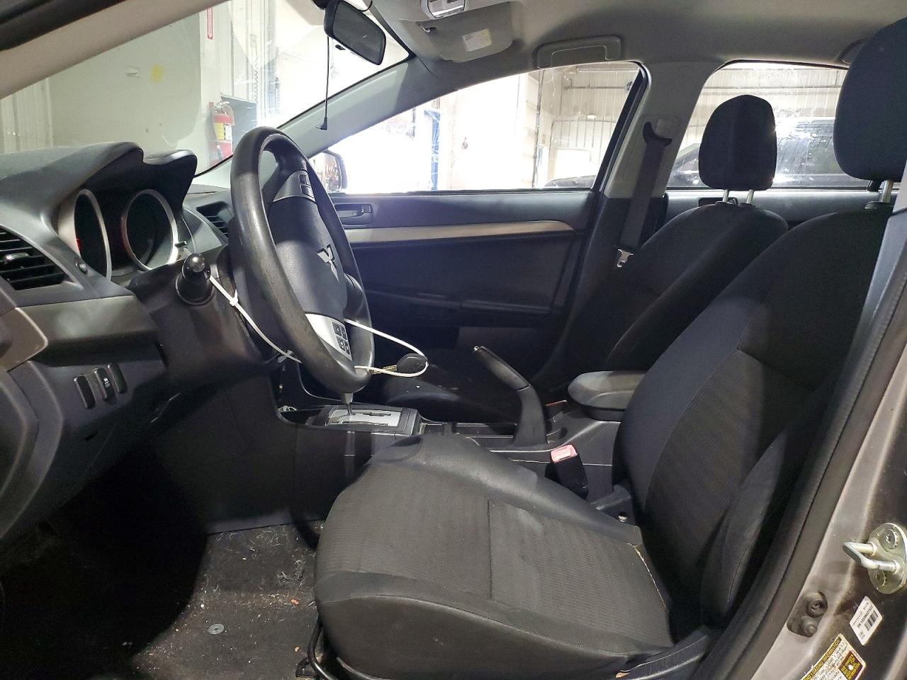 2012 Mitsubishi Lancer Es/es Sport Silver vin: JA32U2FU9CU006930