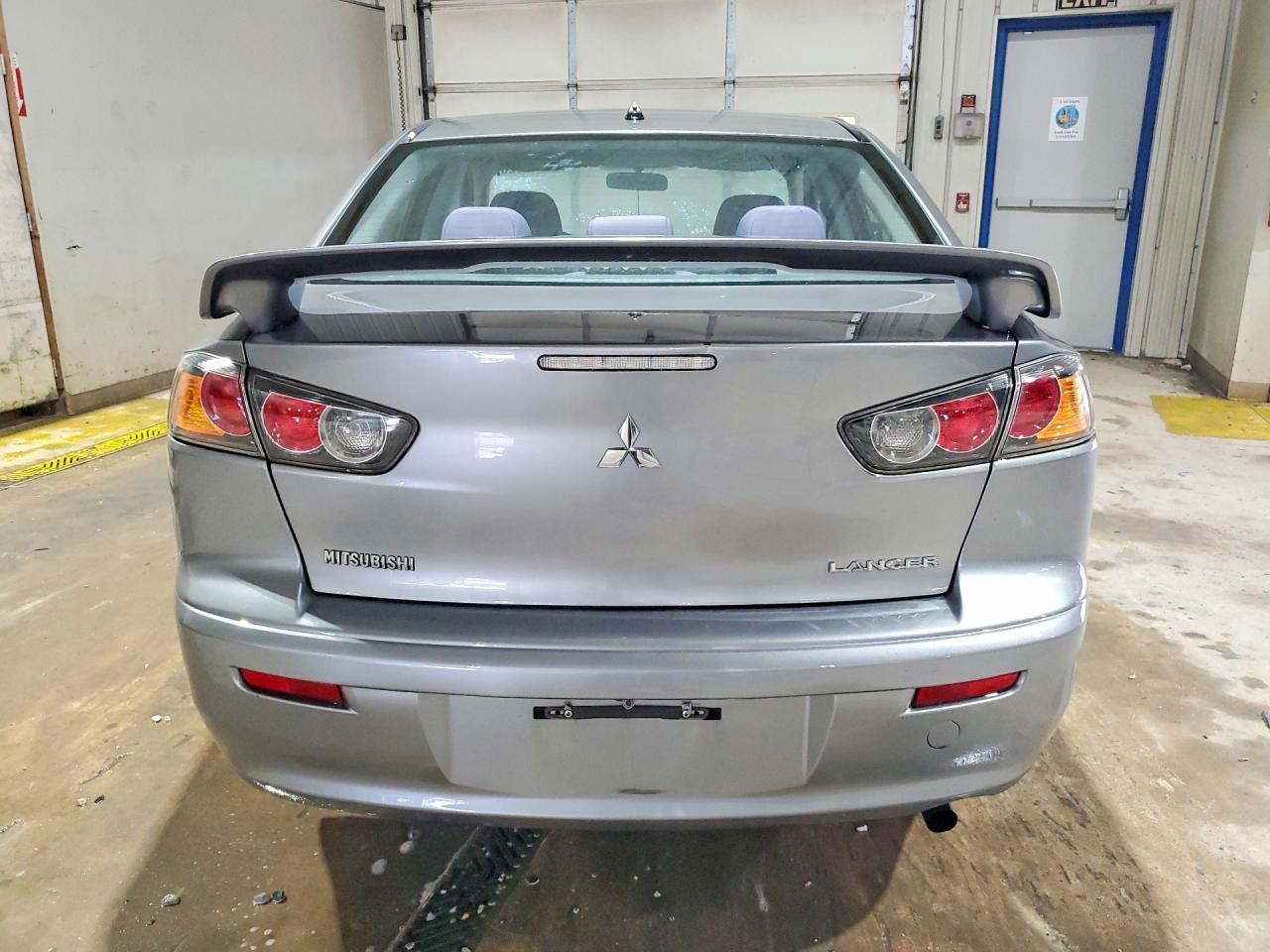2012 Mitsubishi Lancer Es/es Sport Silver vin: JA32U2FU9CU006930