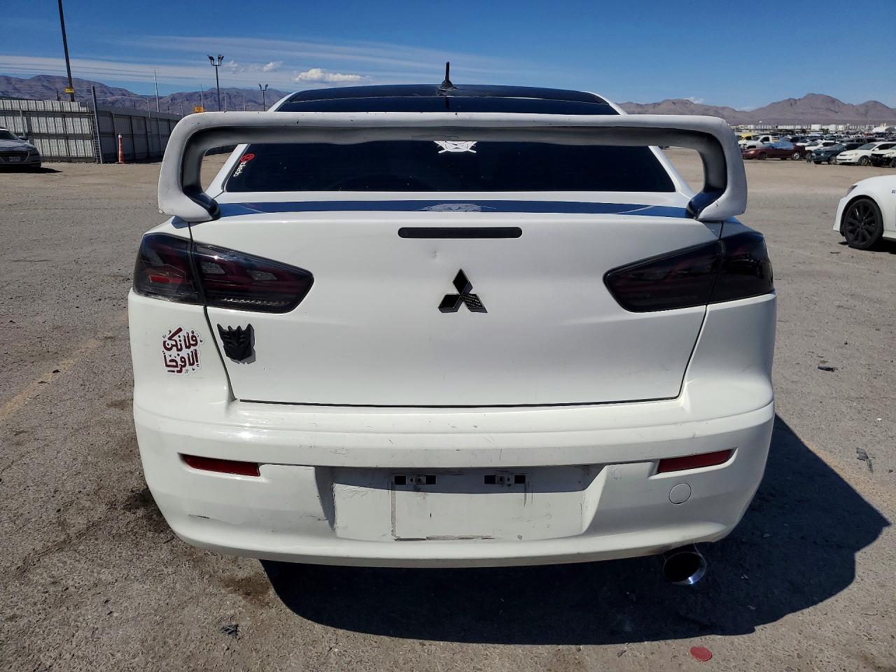 2012 Mitsubishi Lancer Es White vin: JA32U2FU9CU019712