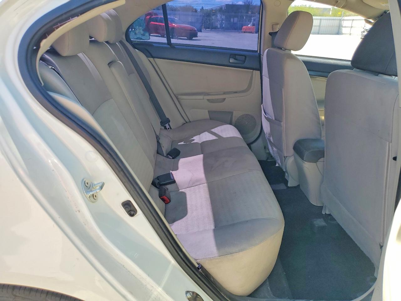 2012 Mitsubishi Lancer Es White vin: JA32U2FU9CU019712