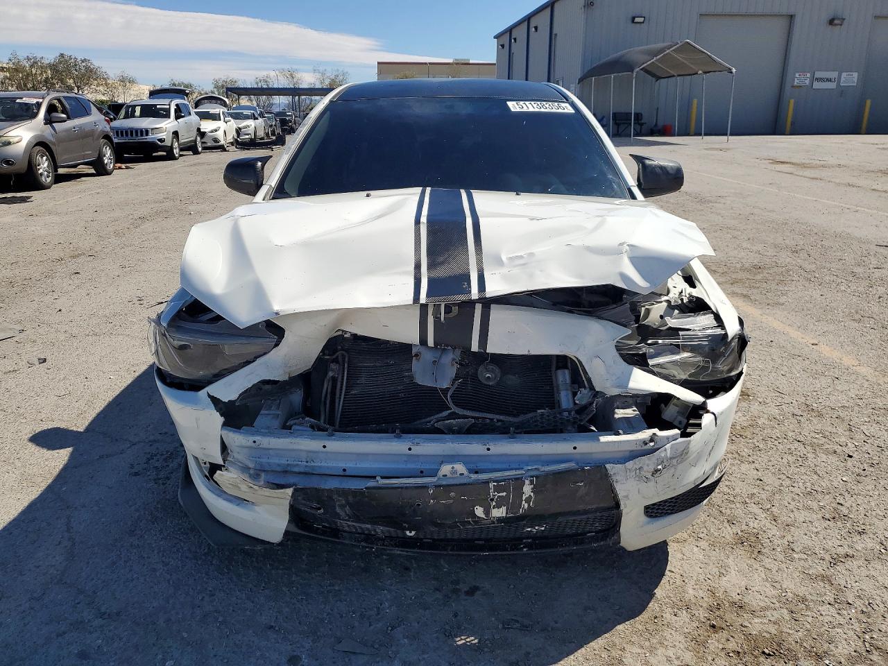 2012 Mitsubishi Lancer Es White vin: JA32U2FU9CU019712