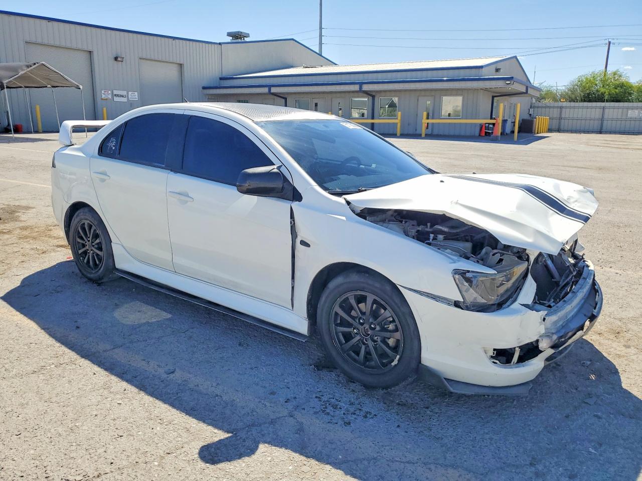 2012 Mitsubishi Lancer Es White vin: JA32U2FU9CU019712