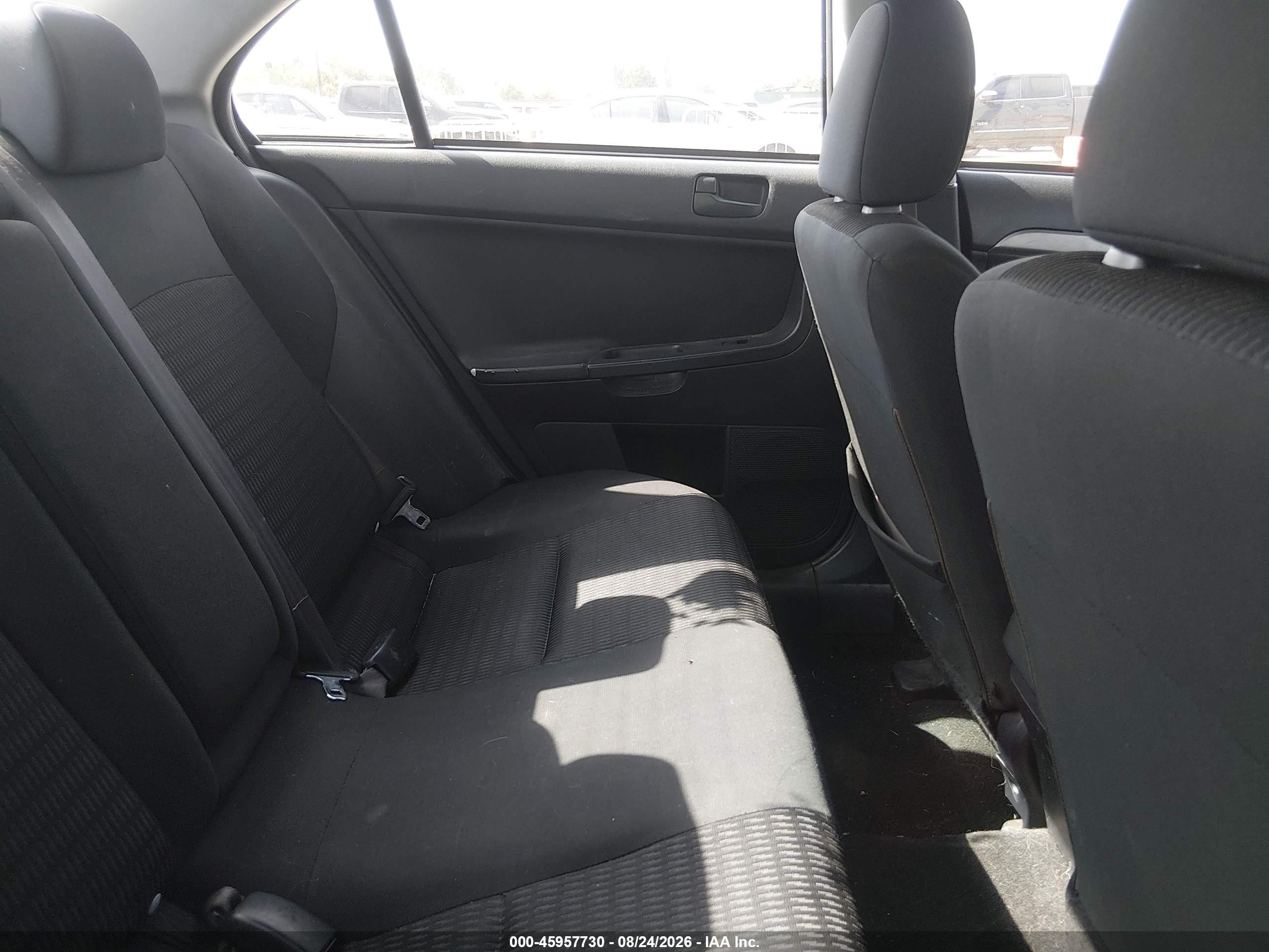 2012 Mitsubishi Lancer Es Черный vin: JA32U2FU9CU023999