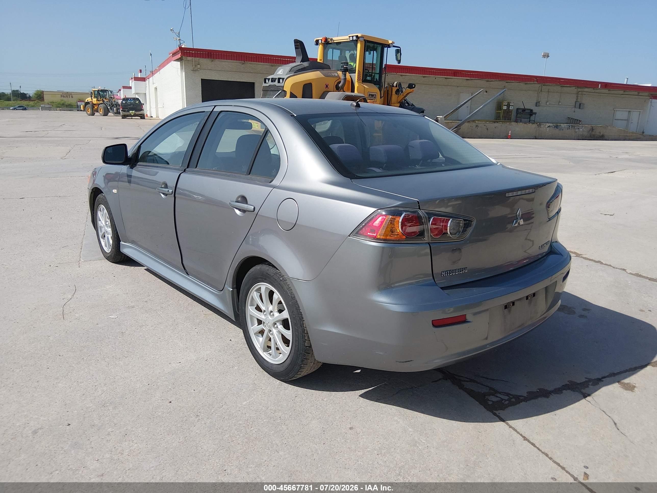 2012 Mitsubishi Lancer Es Blue vin: JA32U2FU9CU024084