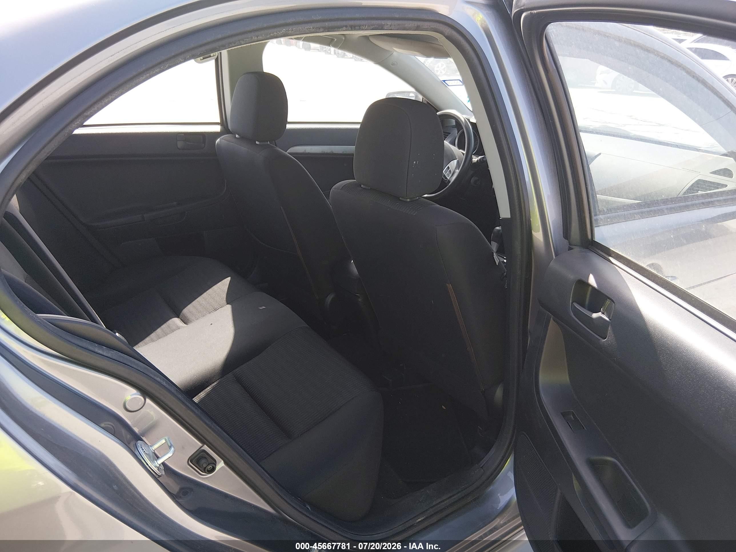 2012 Mitsubishi Lancer Es Blue vin: JA32U2FU9CU024084