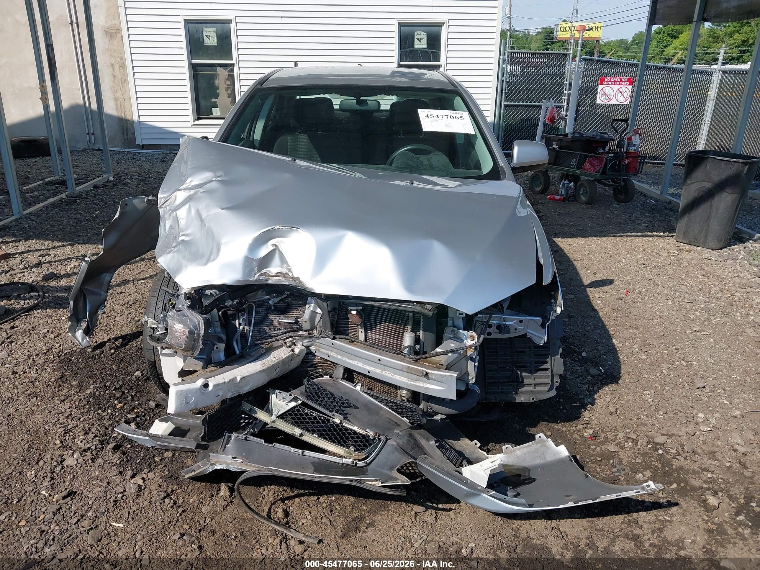 2012 Mitsubishi Lancer Es Silver vin: JA32U2FU9CU025428