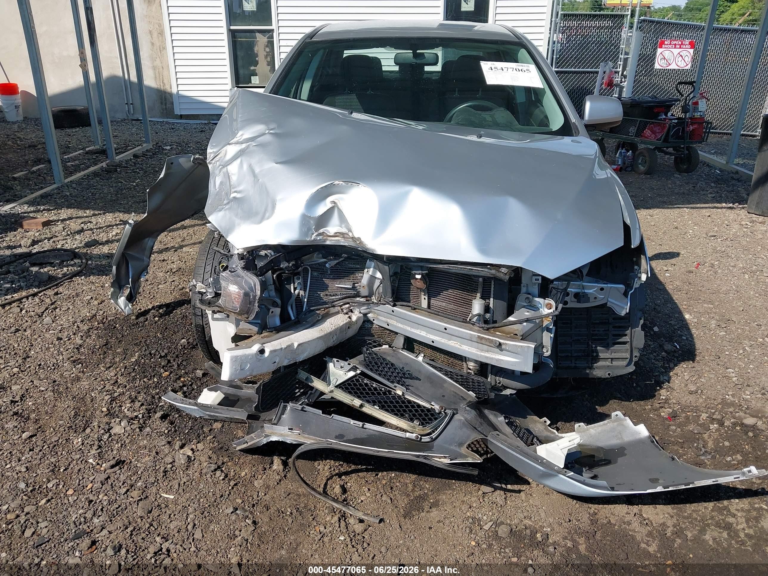 2012 Mitsubishi Lancer Es Silver vin: JA32U2FU9CU025428
