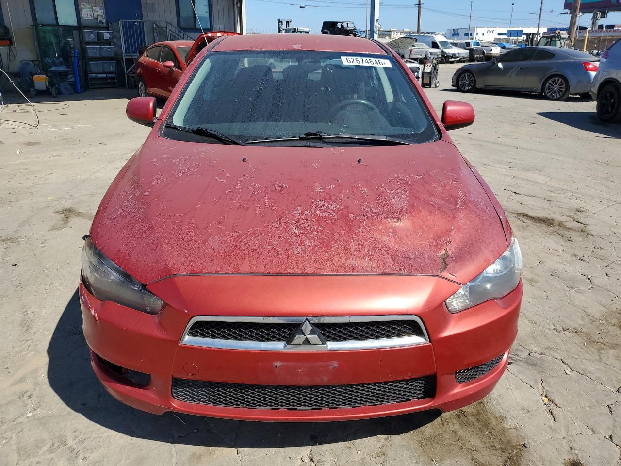 2013 Mitsubishi Lancer Es/es Sport Red vin: JA32U2FU9DU010722