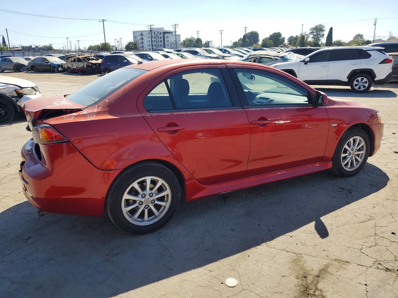 2013 Mitsubishi Lancer Es/es Sport Red vin: JA32U2FU9DU010722